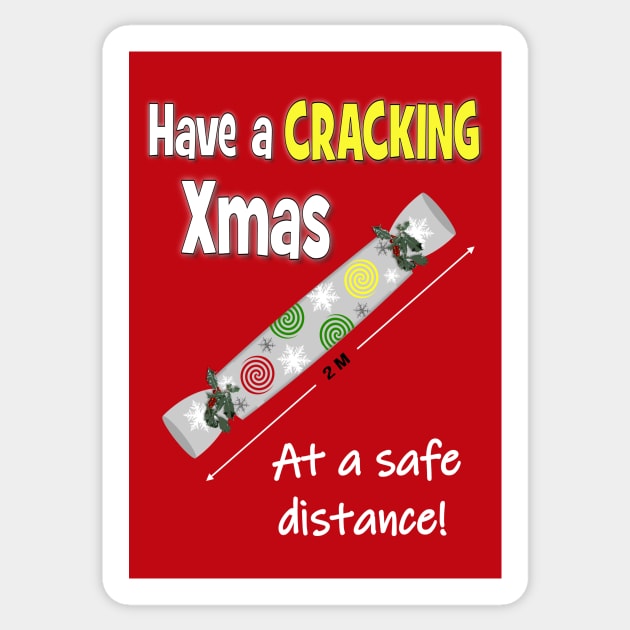 Have a cracking Christmas Sticker by Happyoninside